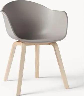 Židle's područkami's dřevěnými nohami