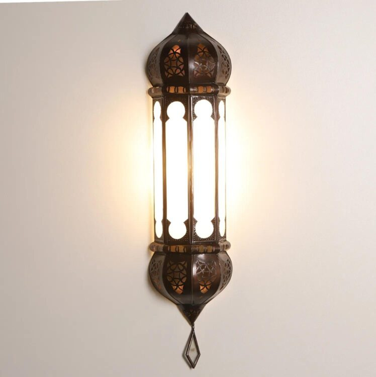 Marocká nástěnná lampa Ruya