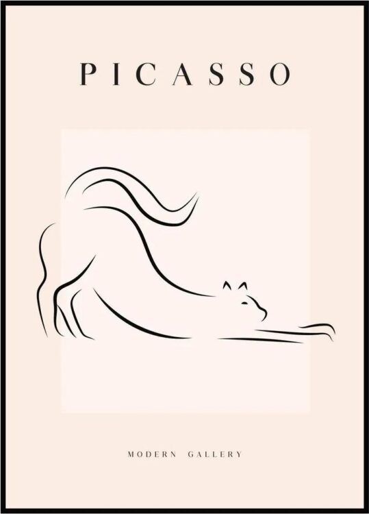 Pablo Picasso - Kočka 30